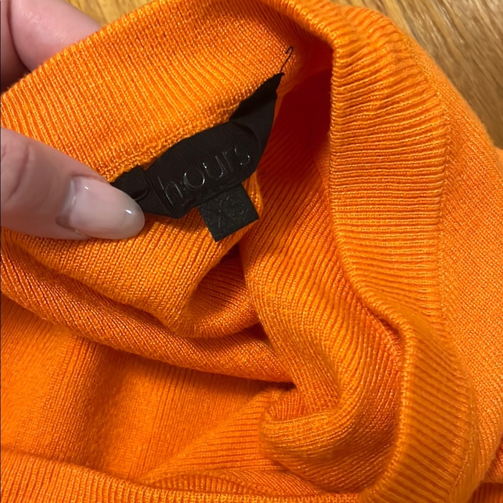Orange One-Shoulder Top - Picture 2 of 3
